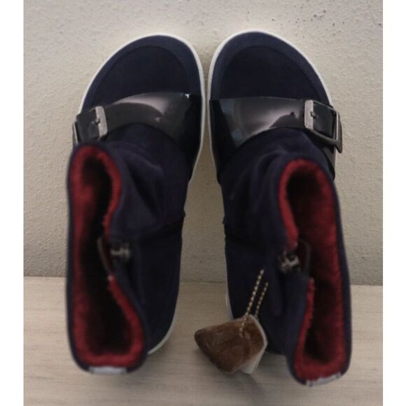 Birkenstock 1007607 Kids Sz EUR 30 US C12 Night Blue Suede Ballina Boots - Picture 2 of 16